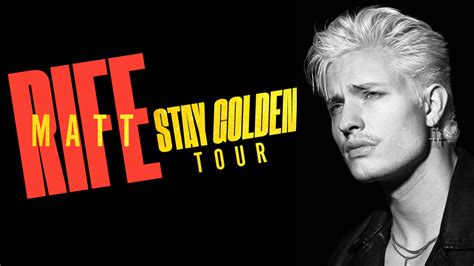 matt rife in florida|Matt Rife Announces 2025 ‘Stay Golden Tour’ Across。